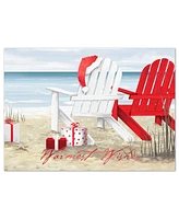 Masterpiece Studios Beach Chairs Holiday Boxed Cards