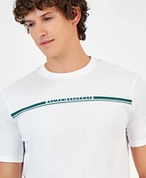 A|X Armani Exchange Men's Short Sleeve Crewneck Logo Graphic T-Shirt, Created for Macy's