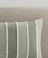 Ink+Ivy Striped Shay 3-Pc. Duvet Cover Set
