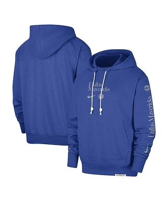 Nike Men's Blue Dallas Mavericks Authentic Performance Pullover Hoodie