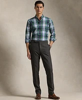 Polo Ralph Lauren Men's Classic-Fit Plaid Brushed Oxford Shirt