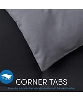 Premium Quilted All Season Goose Down Alternative Comforter with Corner Tabs