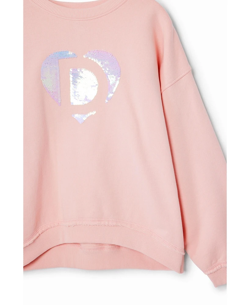 Desigual Girls Girls's heart sweatshirt