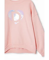 Desigual Girls Girls's heart sweatshirt