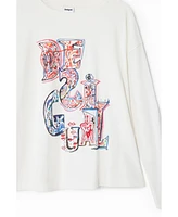 Desigual Girls Girls's Logo T-shirt