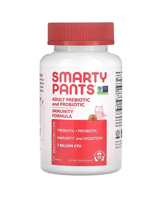 SmartyPants Adult Prebiotic and Probiotic Strawberry Creme 7 Billion Cfu