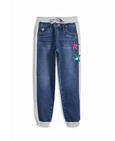 Desigual Girls Girls's Ribbed star jogger pants