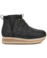 Teva Women's ReEmber Quilted Mid Platform Booties