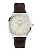 Guess Men's Analog Leather Watch