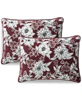 Seventh Studio Whim Floral Print Plush Quilt Sets