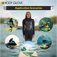 Body Glove Eos 4/3mm / Size Back-Zip Women's Fullsuit