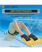 Body Glove Swim Fins - Natural Rubber Bodyboard for Men and Women