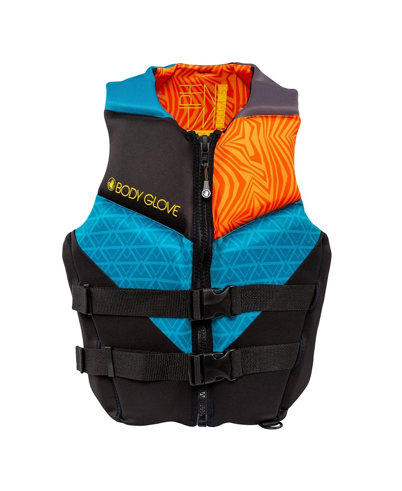 Body Glove Phantom Men's Life Vest, Lightweight Neoprene Jacket for Boating Fishing Kayaking Rafting Paddling