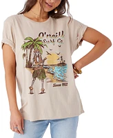 O'Neill Juniors' Hula Cotton Graphic Logo T-Shirt