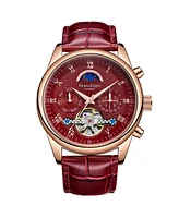 Swan and Edgar SE00230M Swan & Edgar Hand Assembled Complexity Automatic Red