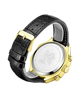 Swan and Edgar SE01422 Swan & Edgar Hand Assembled Cosmopolitan Automatic Gold Black