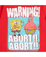 SpongeBob SquarePants Boys Patrick Squidward 2 Pack Long Sleeve T-Shirts to