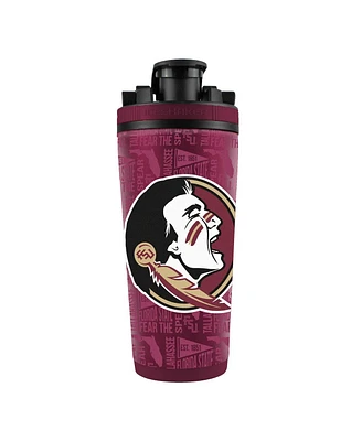 Ice Shaker Florida State Seminoles 26oz. 4D Stainless Steel Ice Shaker Bottle