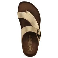 White Mountain Women's Carly Footbed Sandals