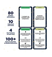 Life Sutra Mindful Reflections: 80 Psychologist-Designed Affirmation Cards with Action Plans - Transform Your Life with Daily Mindfulness Practice