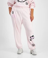 Grayson Threads, The Label Trendy Plus Hello Kitty Joggers