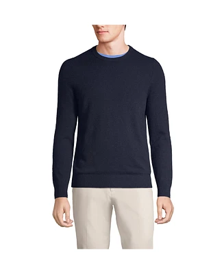 Lands' End Big & Tall Fine Gauge Cashmere Sweater