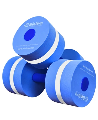 Bintiva Aqua Dumbell Blue