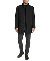 Cole Haan Men's Full-Zip Stand-Collar Car Coat