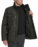 Cole Haan Men's Quilted Stand-Collar Jacket