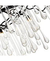 Cwi Lighting 26" Metal Anita 10 Light Chandelier