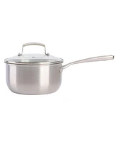 Babish 12-Piece Mixed Material (Stainless Steel, Carbon Steel, & Aluminum) Professional Grade Cookware Set W/ Baking Sheets