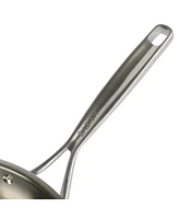 Babish 12 Inch Stainless Steel Triply Professional Grade Fry Pan w/ Stainless Lid