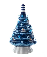 Kurt Adler Led Snowman Water Lantern, 7.5 Inches