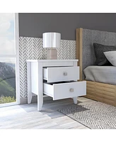 Streamdale Furniture Windsor 2-Drawer Nightstand