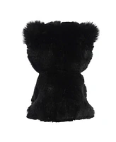 Aurora Mini Black Bear Eco Nation Eco-Friendly Plush Toy Black 4"