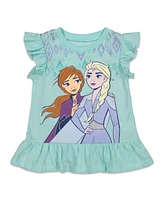 Frozen Tank Top and Bike Shorts