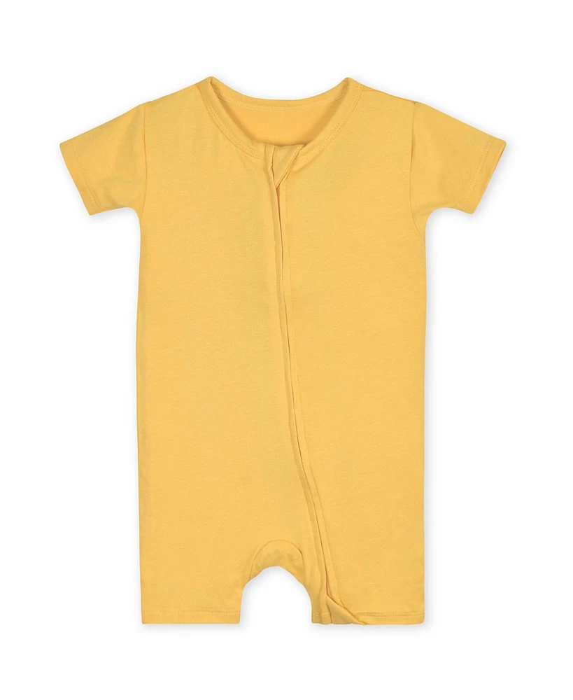 Gerber Baby Boys Buttery Soft Viscose Made from Eucalyptus Snug Fit Romper Pajamas