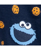 Sesame Street Toddler Boys Elmo Cookie Monster T-Shirt and Shorts Outfit Set to