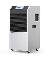 Kesnos 234 Pints Commercial Industrial Dehumidifier For 8000 Sq.Ft for Home Basements