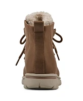 Cliffs by White Mountain Women's Happiest Lace-Up Booties