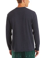 Nautica Men's Pajama Long-Sleeve T-Shirt