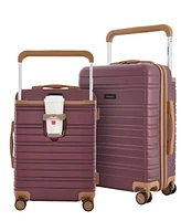 Navigate Collection 2pc Rolling Hard Case with 3-in-1/Usb Feature