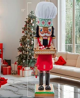 Kurt Adler Hollywood Nutcracker Gingerbread Baker Girl, 15 Inches