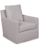 Brenalee 30" Performance Fabric Slipcover Swivel Glider