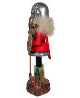 Kurt Adler Capiz Star with Center Gem Tree Topper, 15 Inches