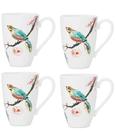 Lenox Chirp Mugs, Set of 4