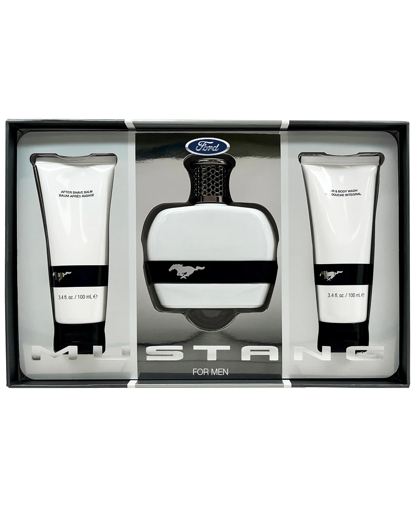 Mustang Men's 3-Pc. Ford Mustang White Eau de Toilette Gift Set