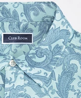 Club Room Men's Paisley Refined Woven Long-Sleeve Button-Down Shirt, Created for Macy's