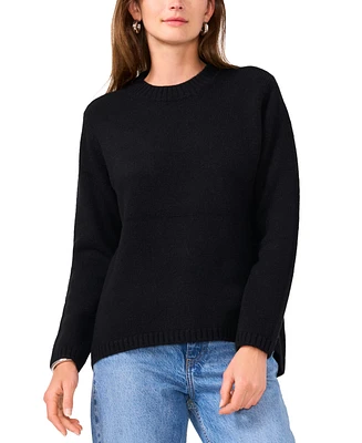 Vince Camuto Women's Mock-Neck High-Low Sweater