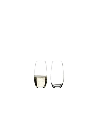 Riedel Set of 2 O Stemless Champagne Glasses